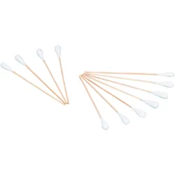 Med-Comfort Holzstab Wattestäbchen großer Kopf