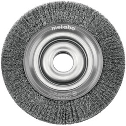 Metabo Stahldrahtrundbürste 150x28x1/2"/ 0,3 mm für Doppelschleifer, USA-Variante