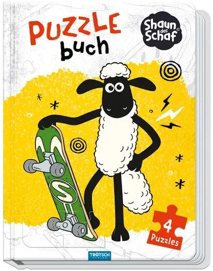 Preisvergleich Produktbild Trötsch Shaun das Schaf Puzzlebuch