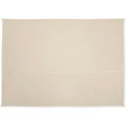 Relaxdays Sonnensegel rechteckig, 2,5 x 3,5 m, wasserabweisend, UV-beständig, mit Spannseilen, Terrasse, Balkon, beige