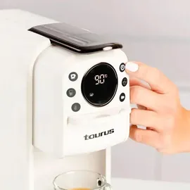 TAURUS Moka Bari 4-in-1 Kapselmaschine schwarz/weiß