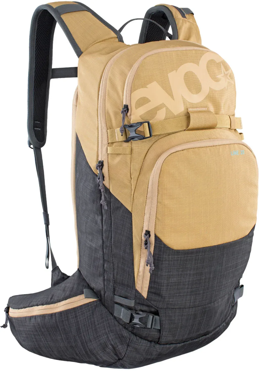 evoc Skirucksäcke LINE 20 Heather Gold/Heather carbon grey