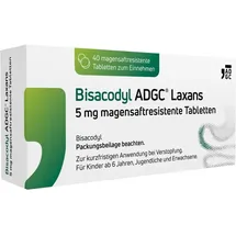 ADGC Bisacodyl ADGC Laxans 5 mg magensaftresistente Tab