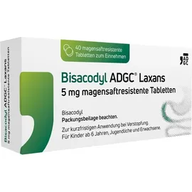 ADGC Bisacodyl ADGC Laxans 5 mg magensaftresistente Tab