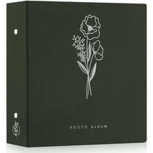 Lanpn Fotoalbum 10x15 1000, Extra Großes XXL Leinen Einstecken Einsteckalbum für Hoch und Querformat Fotos Bilder