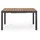 BIZZOTTO Elias Gartentisch 140-200 x 75 cm Anthrazit/Schwarz