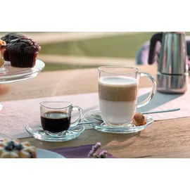 LEONARDO Espressotasse 0,08 l Weiß 6 St.