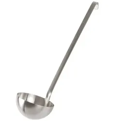 250 ml Schöpfkelle aus Edelstahl, langlebig und ergonomisch, ideal für Suppen und Saucen – Equipementpro
