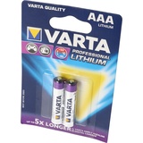 Varta Lithium Batterie AAA, Micro, FR03, 6103, Varta Ultra Lithium, 1,5V,