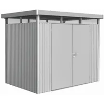 Biohort HighLine H2 2,75 x 1,95 m silber-metallic Doppeltür
