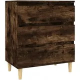 vidaXL Sideboard Räuchereiche 60x35x70 cm Holzwerkstoff