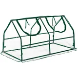 Parkside Frühbeet mit UV-beständiger PVC-Folie Gewächshaus 120×60×60 cm