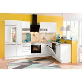 OPTIFIT Apothekerschrank Bern 30 x 58,4 x 212 cm Weiß