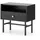 Selsey Nachtschrank Divenos 54,8 x 0 x 52 cm Schwarz