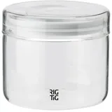 RIG-TIG Vorratsdose Store it 500 ml Glas Grau Hellgrau