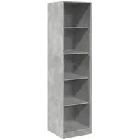VidaXL Kleiderschrank Betongrau 50x50x200 cm Holzwerkstoff