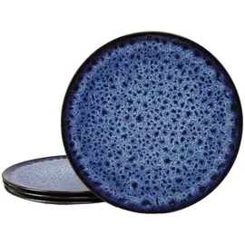 CreaTable Pizzateller Allegra Magic 4er Set Blau
