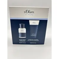 S.Oliver So Pure Men Duo Duftset (Duschgel & Shampoo,75ml+Eau de Toilette,30ml), 105 ml