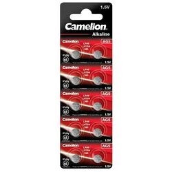 Camelion AG5 LR48 LR754 393 1.5V Alkaline Knopfzelle - 10er Verpackung