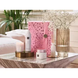 RITUALS The Ritual of Sakura Geschenkset Gift Set L Duschschaum 200 ml + Body Cream 200 ml + Mini-Duftstäbchen 70 ml + Duftkerze 140 g