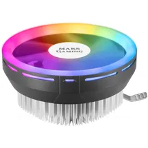 Mars Gaming MCPU120, RGB CPU-Kühler TDP 120W, Silent PWM 12cm, Low Profile