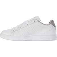 K-Swiss Damen Court Sneaker, White/Ashes of Roses/Cornstalk, 43