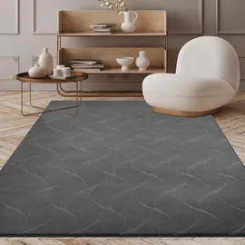 Novel Webteppich Stilo anthrazit ca. 80x150cm