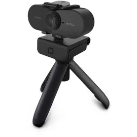 Dicota Webcam PRO Plus Schwarz