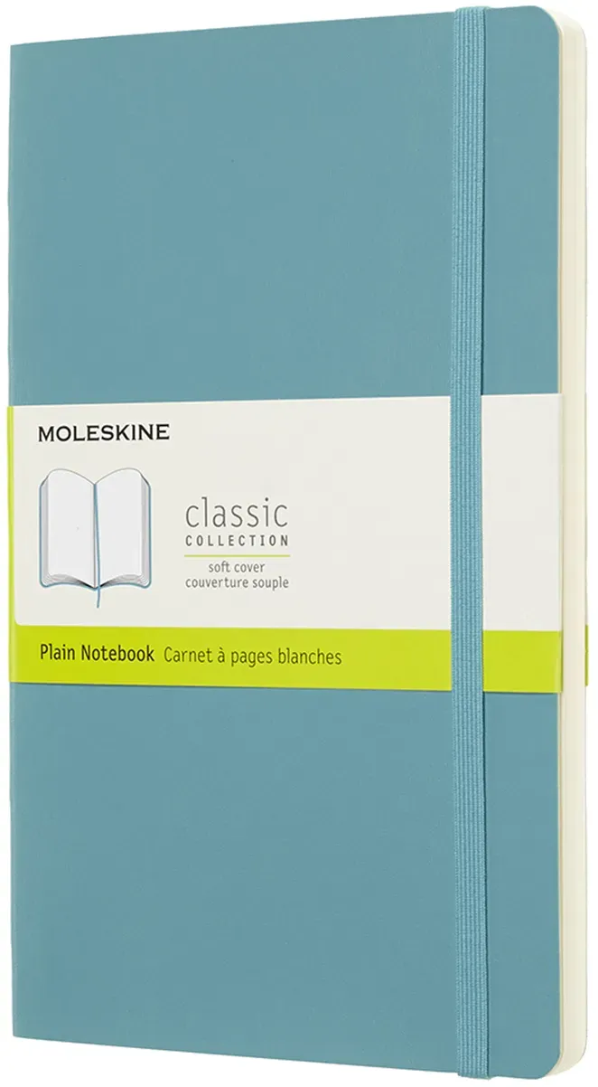 Moleskine 805.83.4171.552.9, Monochromatisch, Blau, Matt, 70 g/m2, Softcover, Er