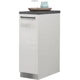 kochstation Apothekerschrank KS-Sole 30 x 60 x 85 cm Weiß