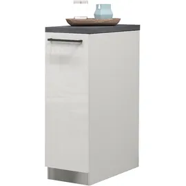 kochstation Apothekerschrank KS-Sole 30 x 60 x 85 cm Weiß