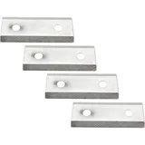Viking Wendemessersatz 4x für Garten Häcksler GE450 und GE450.1