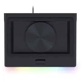 Razer Laptop Cooling Pad - Smart Cooling Laptop-Ständer für 14" bis 18" Zoll Laptops - luftdichte Druckkammer (benutzerdefinierte Lüfterkurven, 3-Port USB-A Hub, Multifunktionstasten) Schwarz