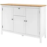 Finori Sideboard 120 x 90 x 40 cm weiß