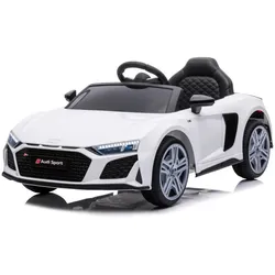 TPFLiving Elektro-Kinderauto Audi R8 Sport weiß