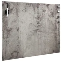 vidaXL Magnettafel 50 x 50 cm Grau