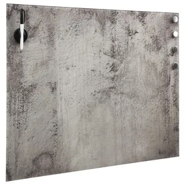 vidaXL Magnettafel 50 x 50 cm Grau