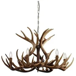 Lindby - Fibi Pendelleuchte Brown