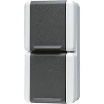 Jung Schuko-Steckdose 2-fach Grau