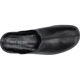 Josef Seibel Herren Pantoffeln Belfort 450, Männer Hausschuhe,Weite G (Normal),Home-Slipper,House-Slipper,patschen,schwarz,45 EU - 45
