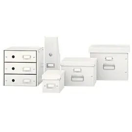 Leitz Schubladenbox Click & Store weiß 6048-00-01, DIN A4 mit 3 Schubladen