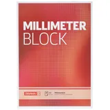 Brunnen Millimeter Block A4 Papier 20 Blatt