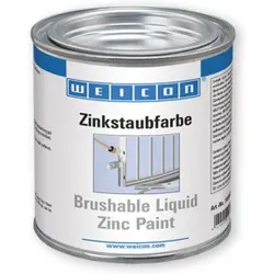 WEICON Zinkstaubfarbe, Korrosionsschutz aus Metallpigmentbeschichtung, 375 ml
