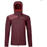 Ortovox Pala Hooded Jacket W Softshelljacke rot- XS