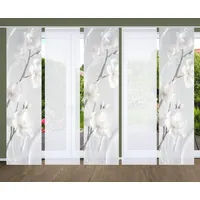 Home in green Schiebevorhang ¦ creme ¦ Synthetik ¦