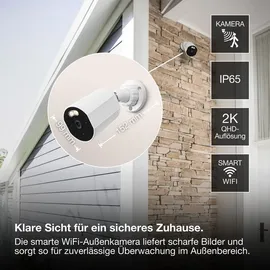 Osram SMART+ Außenkamera 4MP Weiß