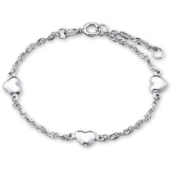 Armband »Herz, 9211364«, 57425956-0 silberfarben