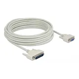 DeLock Kabel D-Sub 25 Stecker zu D-Sub 9 Buchse 10 m