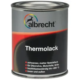 Albrecht Thermolack Schwarz matt 0,125 l