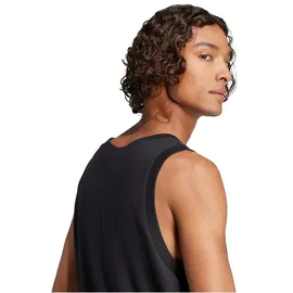adidas Herren Essentials Small Logo Tanktop JE8986 - black/white M